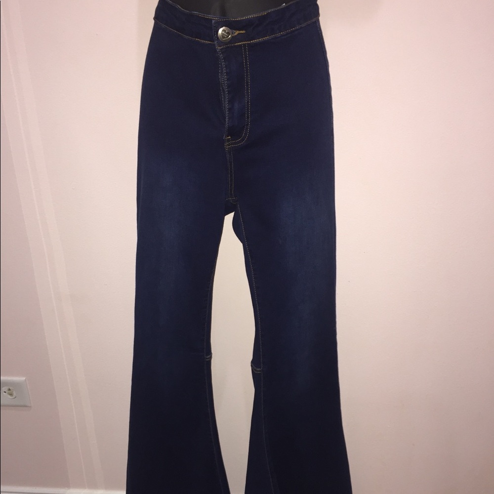 Buddy love flare leg denim jeans